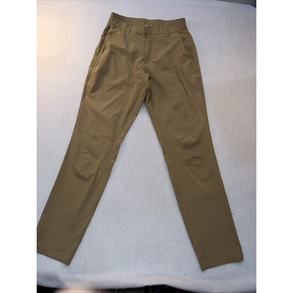 Fabletics Pants Mens 30x34‎ Khaki Chino Straight Leg Tapered Athletic Sports